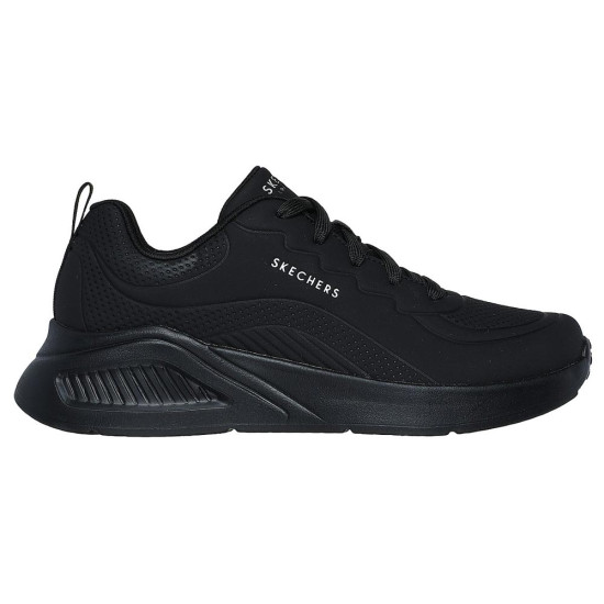Skechers Deboss Durabuck Lace Up Fashion Sneaker